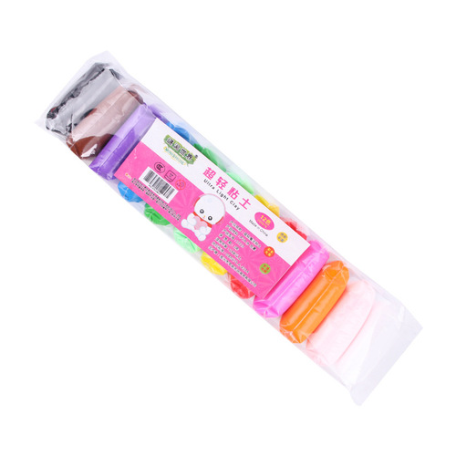 Creative DIY Clay 12 Colors Clay for Kids Space Mud Kindergarten Hand Modeling Clay Wholesale