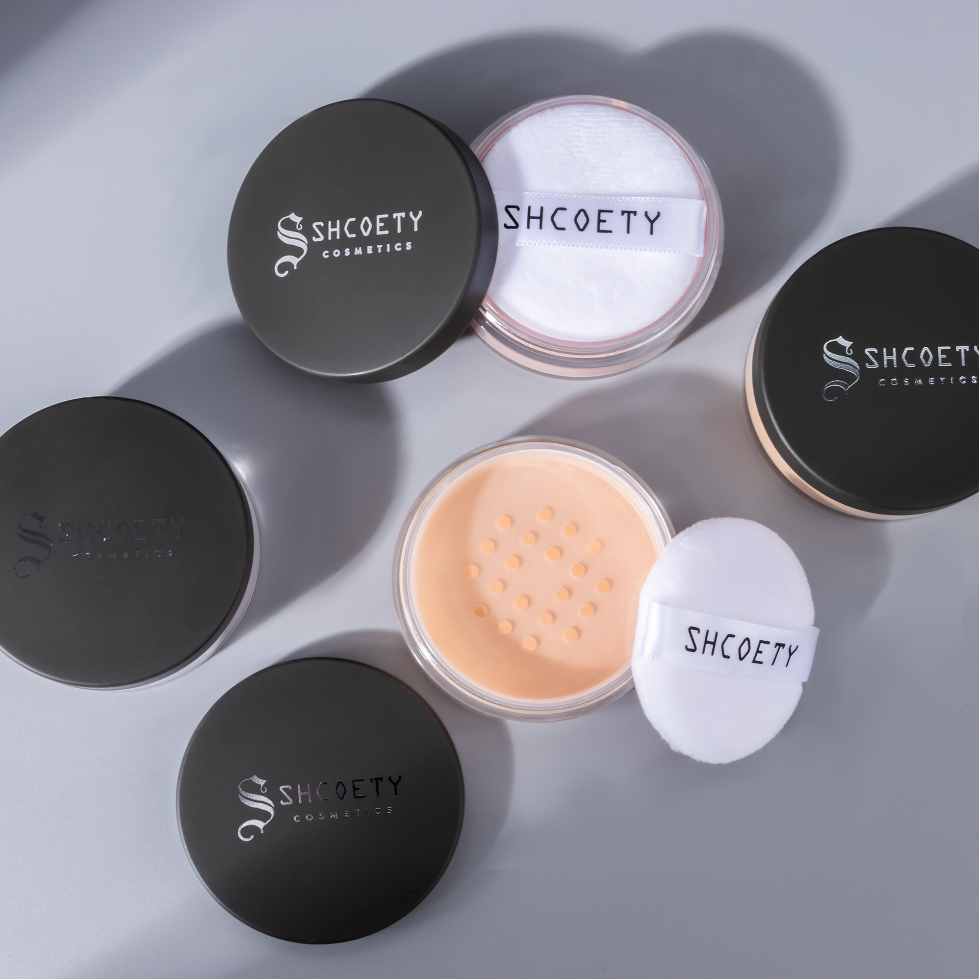 SHCOETY Pearl Light Powder is waterproof, sweat-proof, non-smudging, concealing loose powder, fine flash, contouring and setting powder, cross-border makeup undefined
