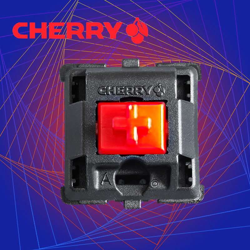 German Cherry Cherry Red Switch Keyswitch Red Mx1A-L1Nn Unfactory-Lubricated