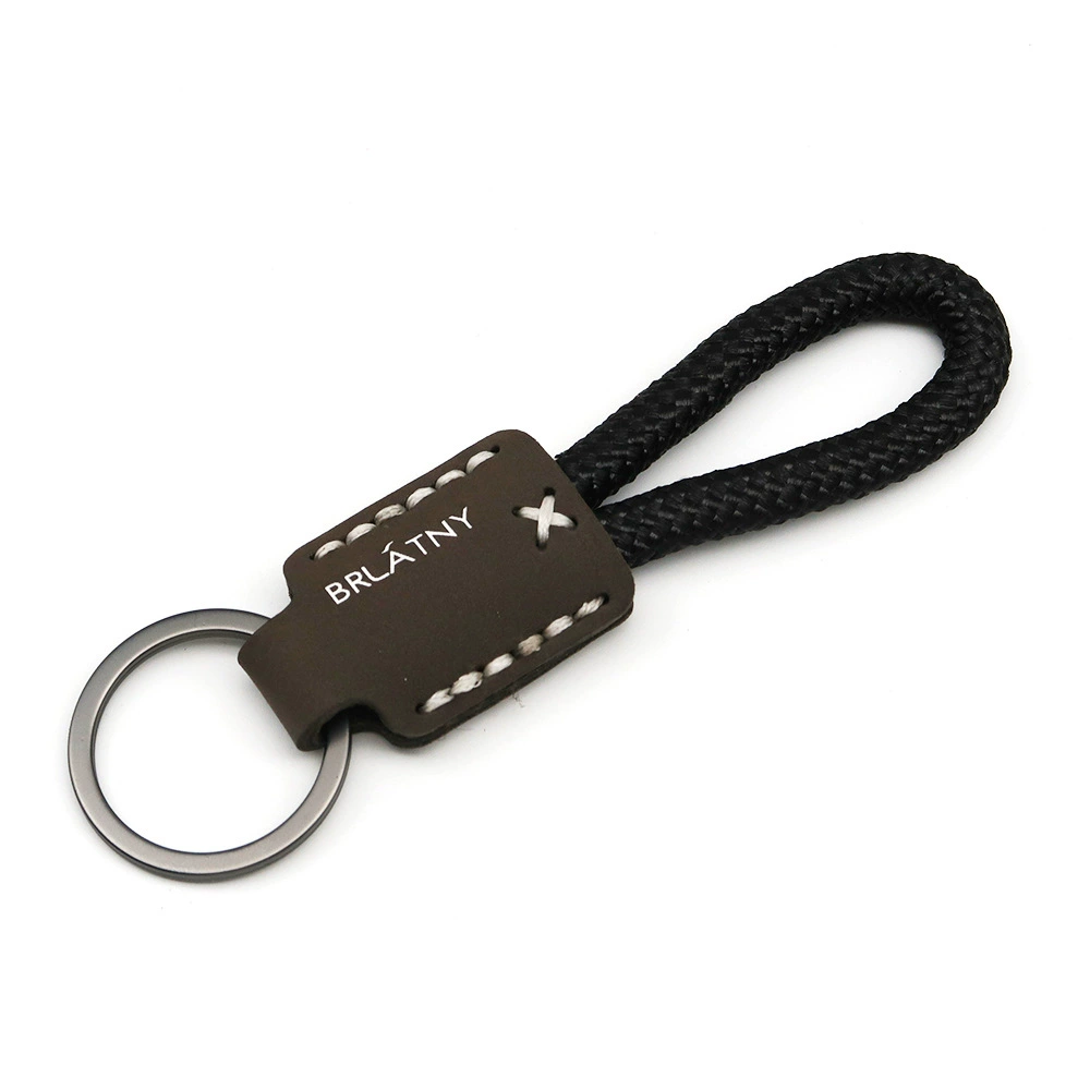 Keychain handmade, pendant, matte universal strap, DIY, genuine leather