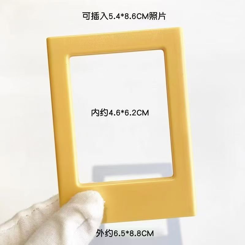 インスタイル 3inch 磁気フォトフレームポラロイド写真冷蔵庫マグネットオフィスキッチンカップル寝室の装飾品小物|undefined