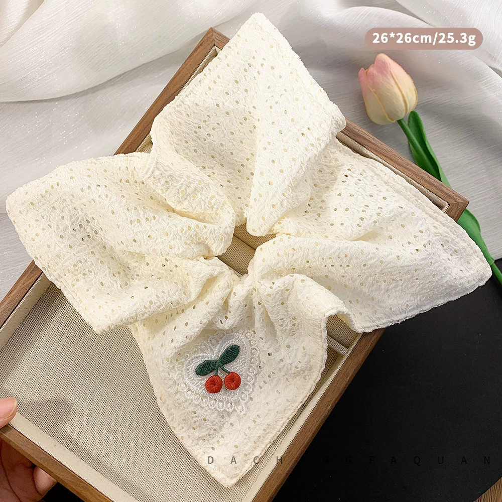 Корея волосы прожиг large intestine hair ribbon полосы галстук голова верёвка сеть красный девочка полный жир кишечника шарик волосы кольцо оптом