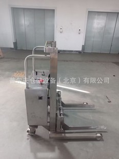 Non-standard 304 stainless steel stacker electric stacker oil drum flip truck manufacturer forklift maintenance Beijing