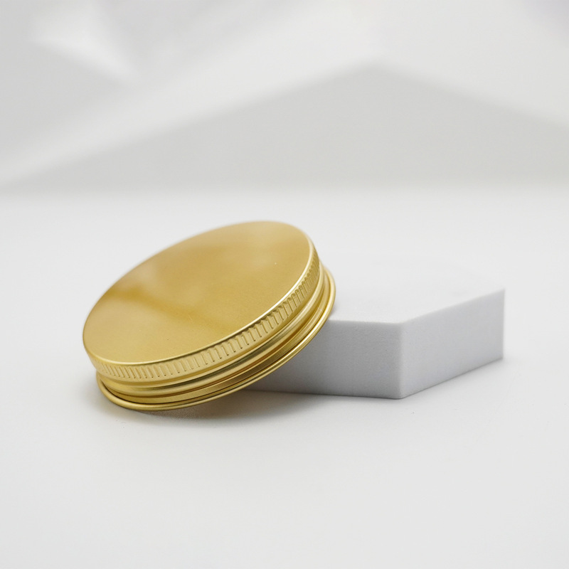 シルバーねじ込みアルミニウム蓋金属ねじねじシール漏れ防止ペットプラスチック缶蓋付き|undefined