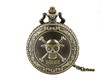 Retro big bronze pocket watch