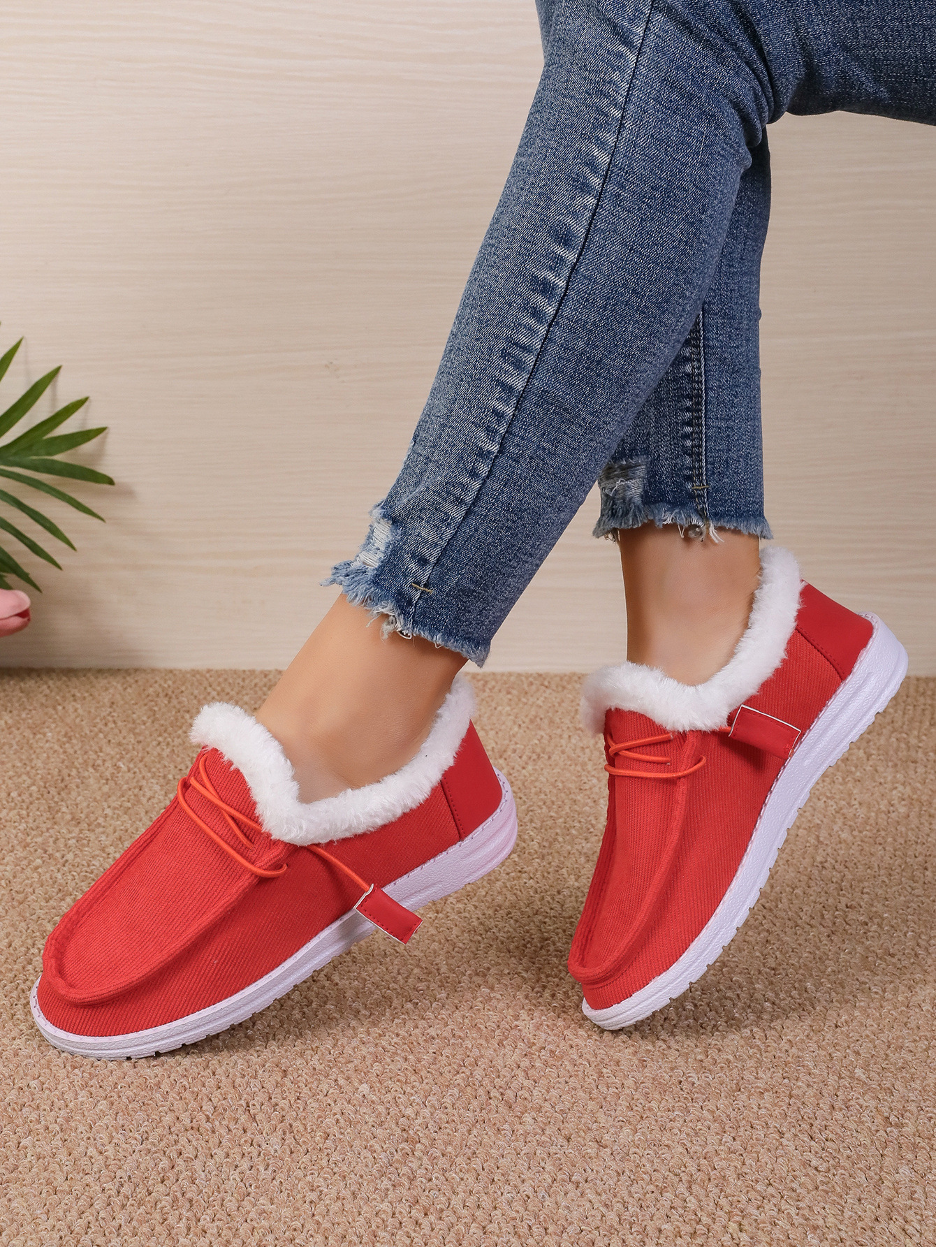 Winter Snow Boots For Women With Warm Wool Lining And Thick Sole_voghion.com