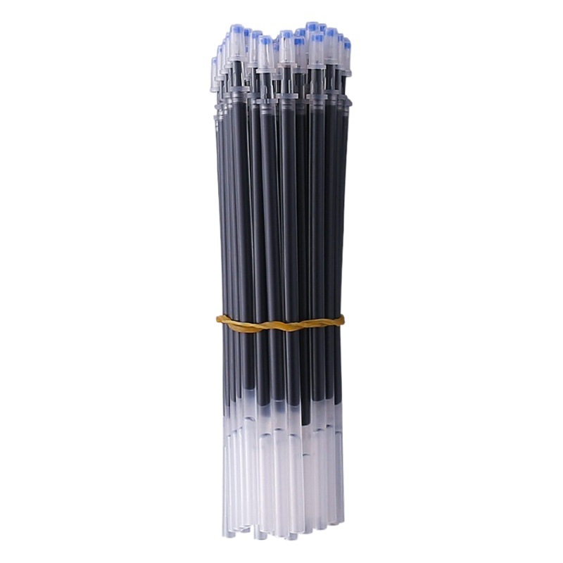 0.5mm bullet gel pen refill full needle tube 0.38mm refill gel pen universal refill factory wholesale