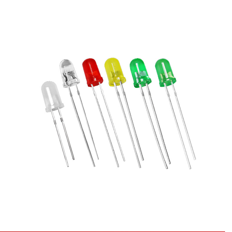 LED���������ֱ��ʽ����led����F3F5F8Բͷ3mm��������ȫ����