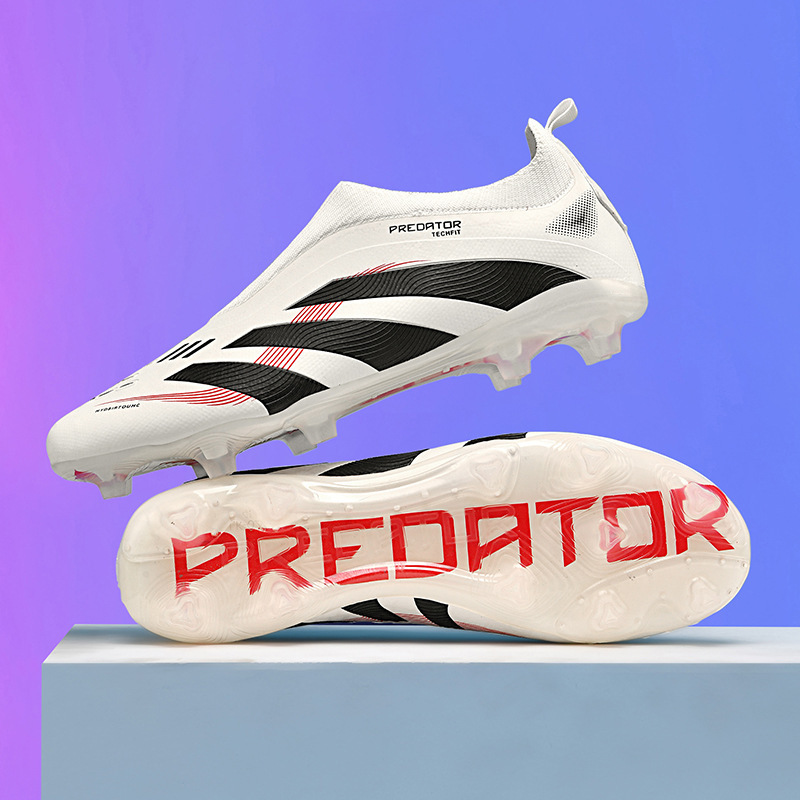 クロスボーダーの新しいサッカーシューズロングスパイクロートップ男性と女性のユーススポーツトレーニングシューズ卸売|undefined