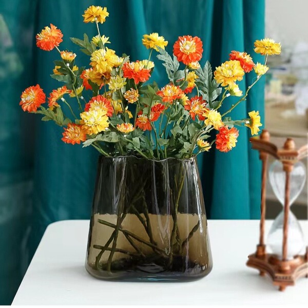 Retro glass decorations for living room for home use