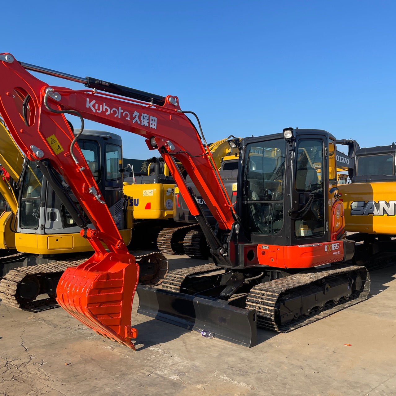 ed5久保田KX九成新16usavaexc出售usto挖掘机rdiggered二手