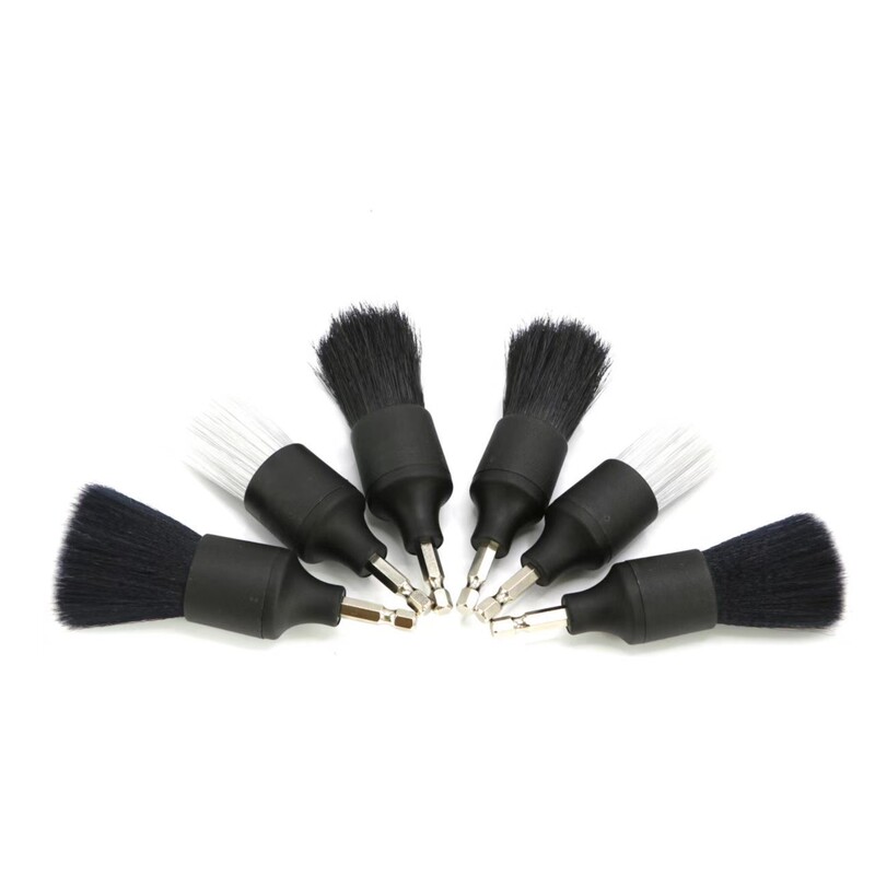 Factory New Cross-Border Hot-Selling Car Cleaning Detail Brush Interior Cleaning Gap Brush Electric Drill Brush Car Wash Tool