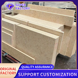 Cross-Border Golden and Brilliant Slate Countertops Desktop Window Sills Countertops Background Wall Floor Paving Stone Natural Marble Artificial Stone