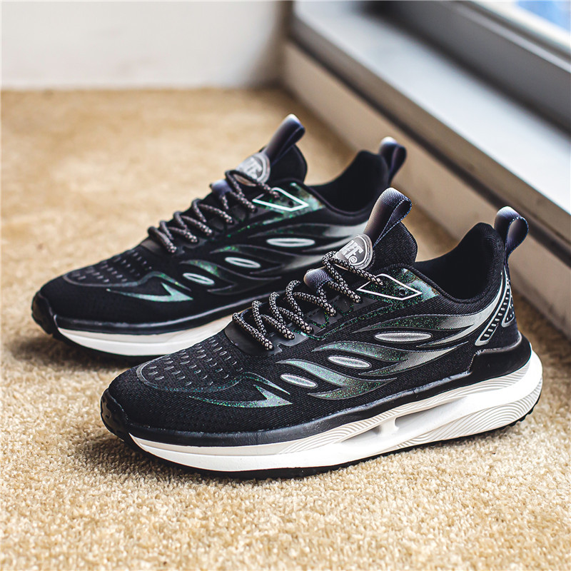 Scarpe Running Uomo Sneakers Tessuto Tela Antiscivolo Calzature comode_voghion.com