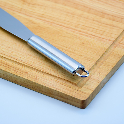Butter Knife Stainless Steel Curved Spatula Straight Spatula Kiss Knife Cake Leveling Knife Baking Utensils Factory Wholesale