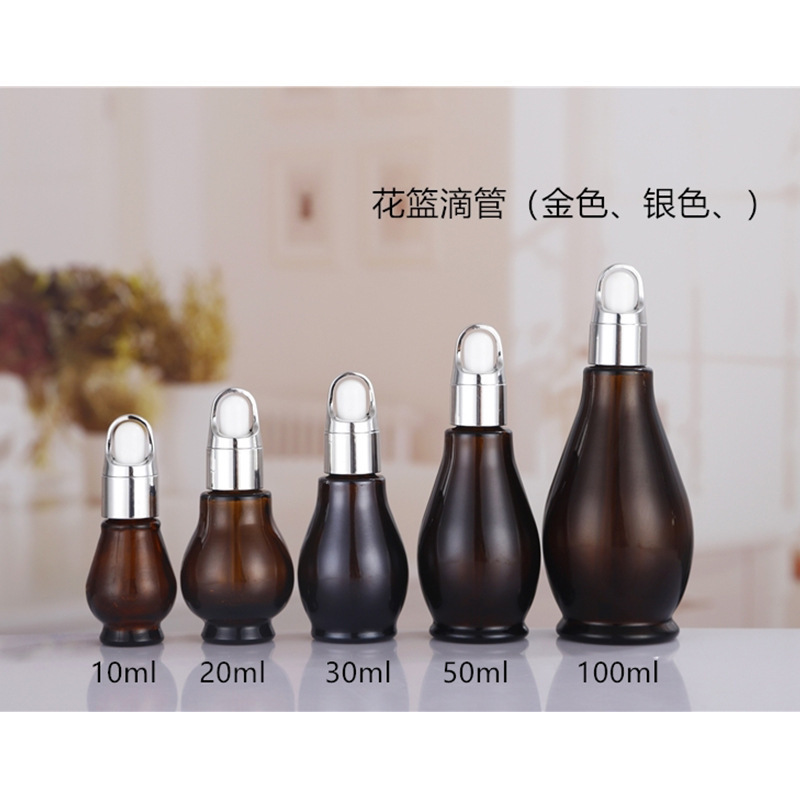 卸売 20 ミリリットルサンプル茶色のシングルおよびダブルひょうたんエッセンシャル オイル ボトル スプレー ローション詰め替えボトル空ボトル複数仕様在庫あり|undefined