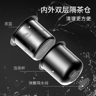 ✅ Shanhe Elegant Pot 2025 New Elegant Cup Tea Pot Glass Tea Water Separation Cup
