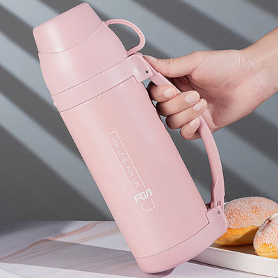 富光保温壶女户外热水瓶学生便携不锈钢韩式家用大容量车载保温瓶