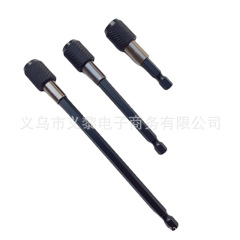 特価六角快脱セルフロックレバー延長ロッド電気ドリルドライバー延長クイックジョイントロッド延長ロッド