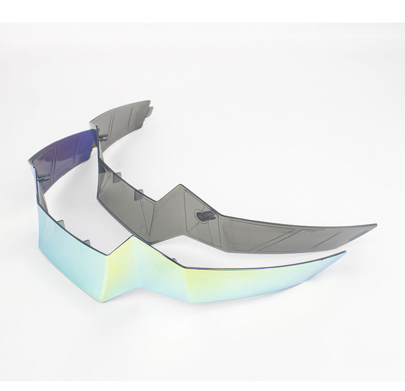 Motorcycle Helmet Modification Accessories Air Spoiler Suitable for Icon Airflite Ghost Face Helmet Tail Wing