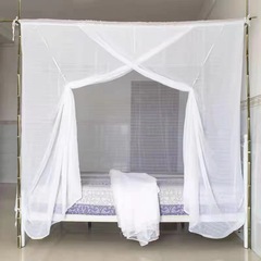 古い麻布蚊帳沙布は竹竿を着てロープを巻いて特密遮光防塵を厚くしている