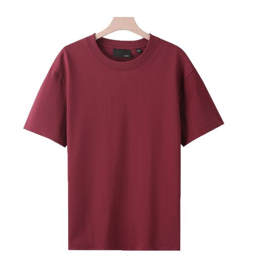 Pure Cotton T-Shirt Printing Round Neck Tuanjian Work Clothes Advertising Shirt Class Clothes T-Shirt DIY Custom LOGO Custom Short Sleeve