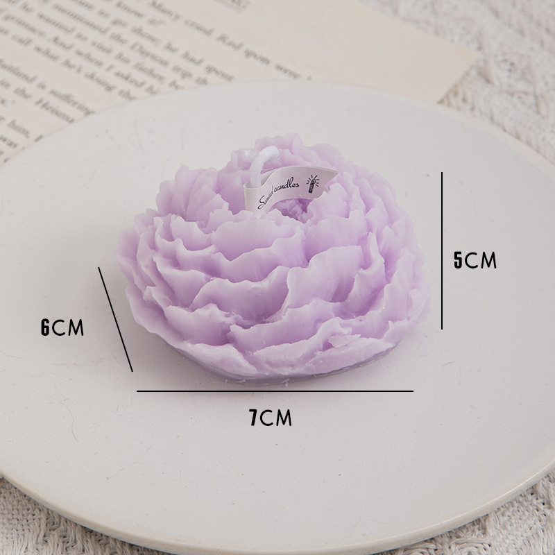 牡丹の花の香りのキャンドル無煙クリエイティブボックス手作り牡丹の香りの装飾品バラ教師の日中国のバレンタインデーのギフト|undefined