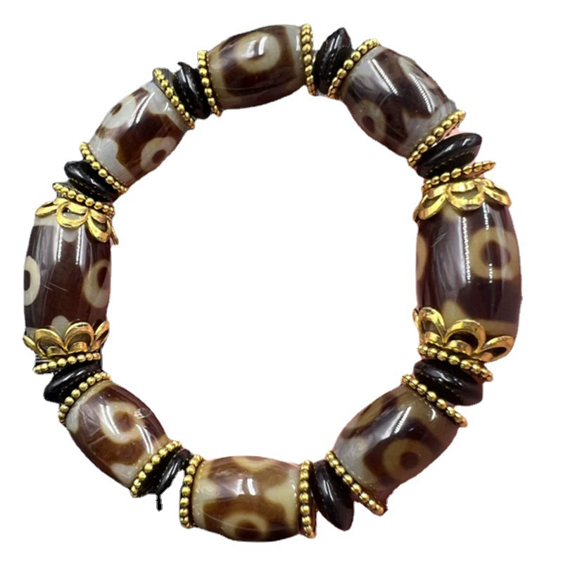 Античный агат браслет яшма