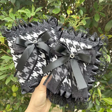 原创手作手帐书衣蕾丝暗黑风Lolita洛丽塔可调节六一礼物收纳书皮