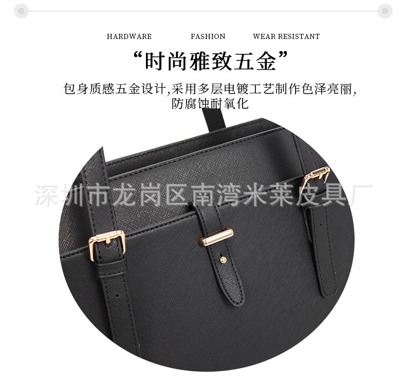 Lagerbestand Damen-Handtasche für 15,6 Zoll Notebook Einschulter Schrägtasche großer Beutel Business Pendler Guangzhou Großhandel