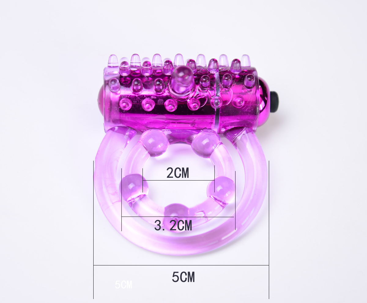 Yuechao Concentric Dual Delay Ring, TPE Cock Ring for Longer Lasting, Classic Blue Model — detail image 1