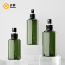 50ML-200ML 墨绿斜肩喷雾瓶 细雾喷壶 pet塑料喷雾瓶 氧化铝喷头