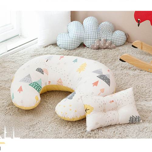 Infant Feeding Pillow, Multifunctional Breastfeeding Pillow, Cross-border Export, Private Label Customization, Anti-spit-up Baby U-shaped Pillow