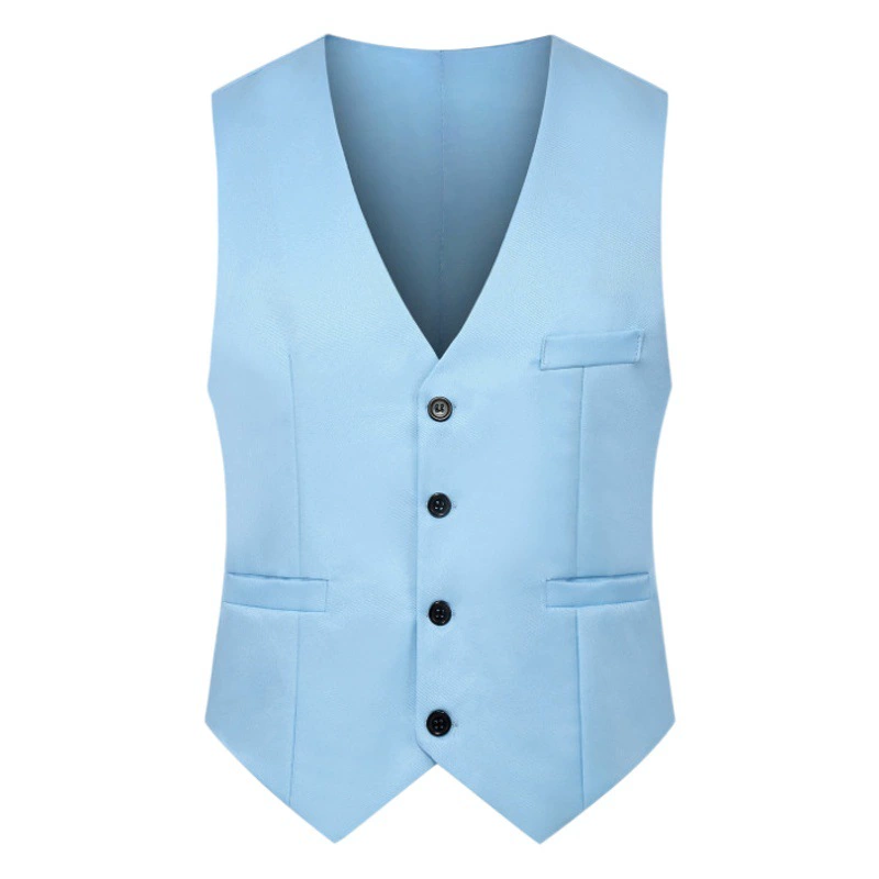 Трансграничная Внешняя торговля, модный новый мужской жилет, корейский Повседневный Молодежный деловой Повседневный жилет, цельная доставка