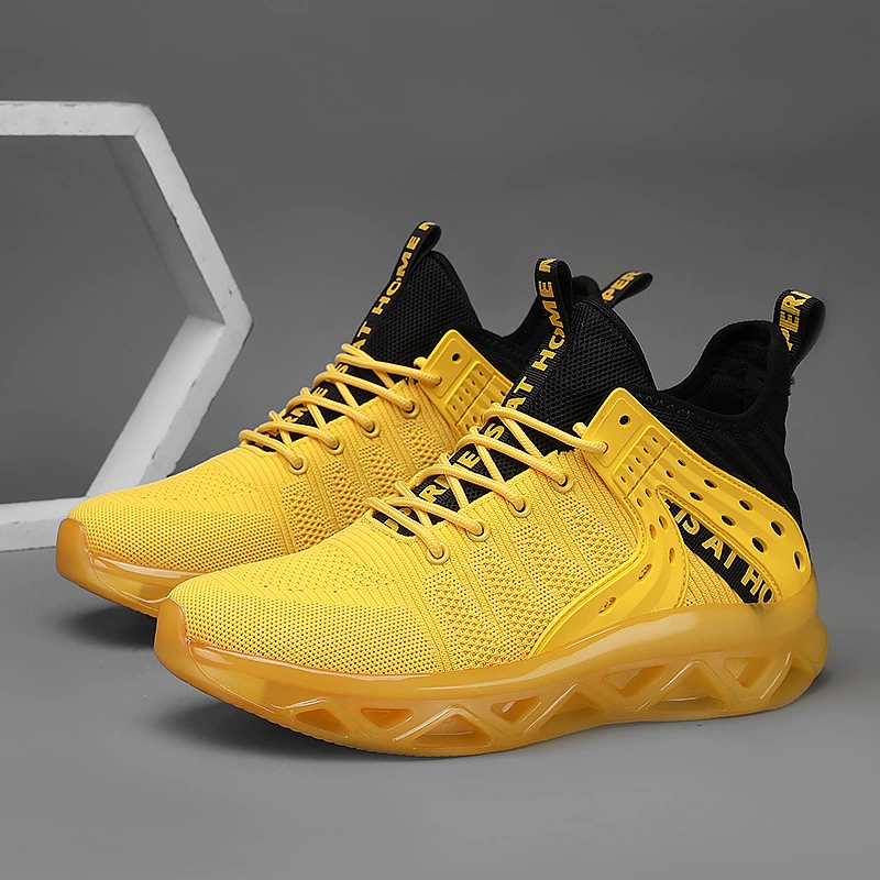 Кроссовки мужские летние 2025, большие размеры, модные, дышащие, спортивные, популярные, из трикотажа