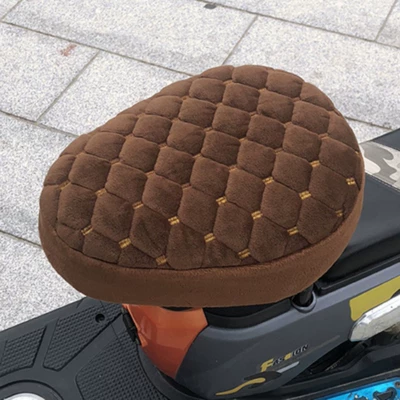 Electric car cushion winter warmth, soft electric bike