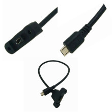 ���ݽz�ɹ̶����往������� ���a�֙CUSB2.0Micro 5P����ĸ 0.5m