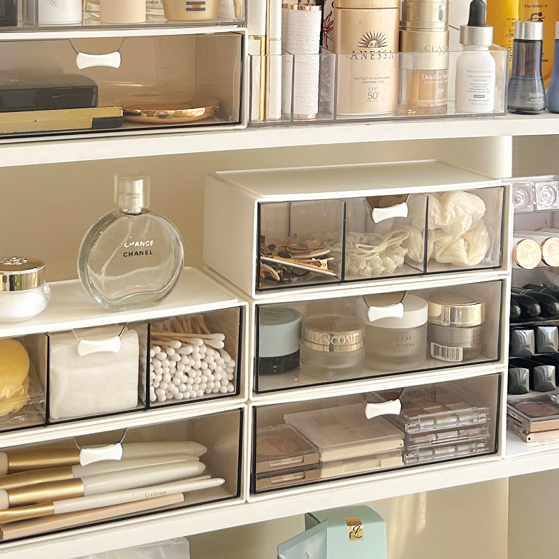 Bathroom Mirror Cabinet Storage Box Narrow Washbasin Cosmetics Lipstick Dressing Table Organizer Bathroom Cabinet Built-In Wholesale