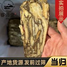 当归全归500g当归压片佛手全归片整片当归甘肃岷县睿佑堂中药材