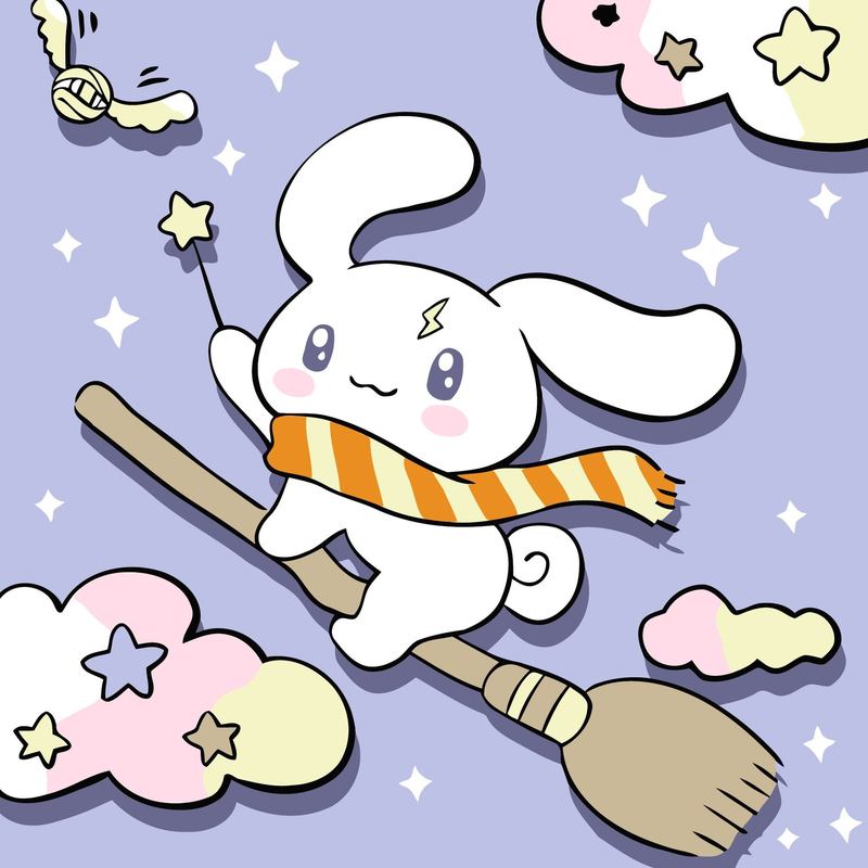 新しい漫画デジタル油絵DIY塗り絵ラブブサンリオ手作り塗り絵装飾画卸売|undefined