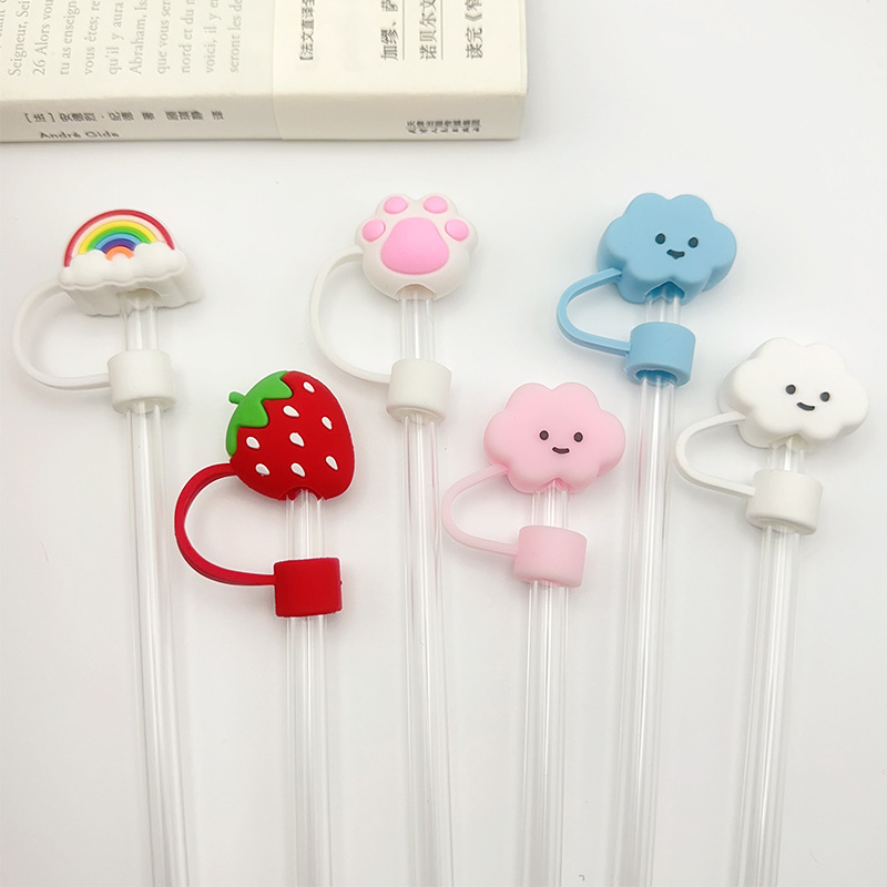 Spot transfronterizo 10mm Stanley multi-estilo tapa de pajita tapón de pajita cubierta a prueba de polvo de pajita estilo caliente de Amazon