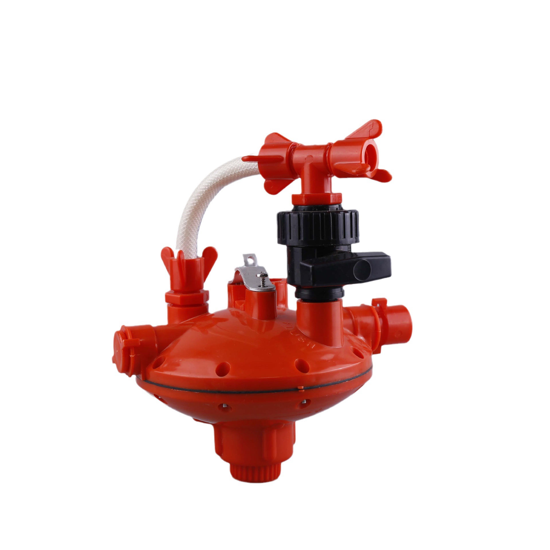 Regulador de línea de agua de granja en stock Válvula reguladora de presión hidráulica Sistema de agua potable de pollo Válvula reductora de presión automática de dos vías