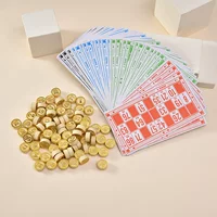 Деревянные 90 цифровых шахмат 48 карт BINGO шахматы бинго лото цифровые игры шахматы бинго шахматы оптом
