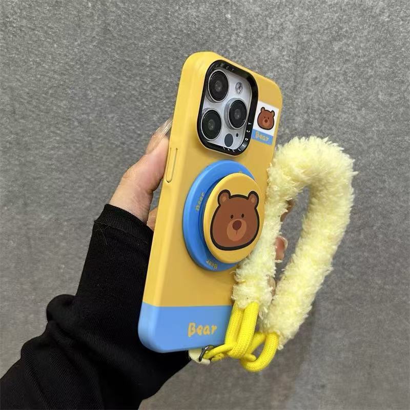 Cartoon a juego de color magnético West Highland funda para teléfono móvil para iphone16promax nuevo Apple 14/13 femenino 15p