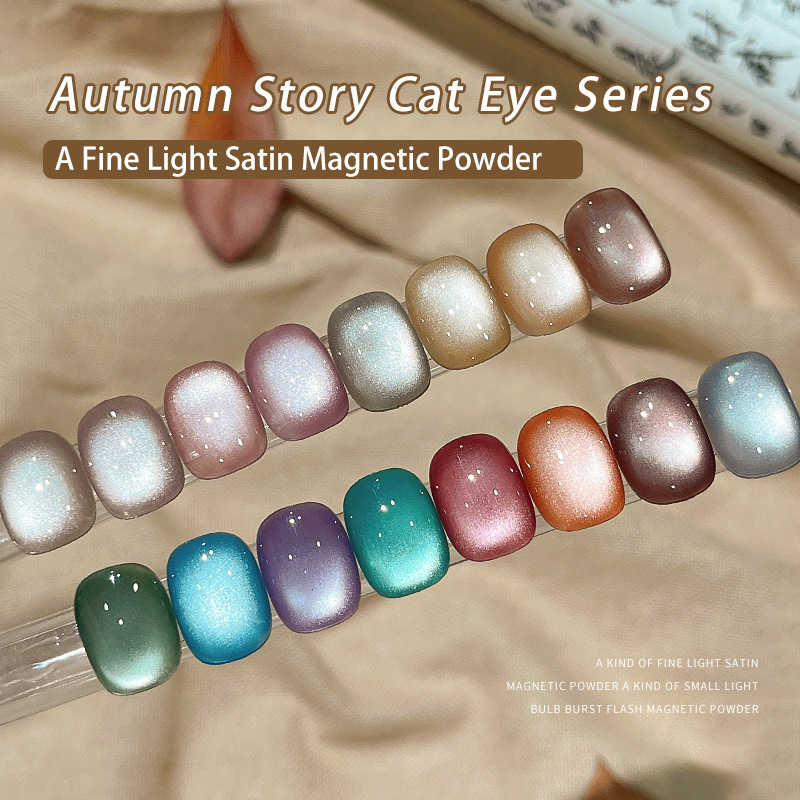 Esmalte de Uñas Gel Ojo de Gato, Efecto Ojo de Gato, para Manicura