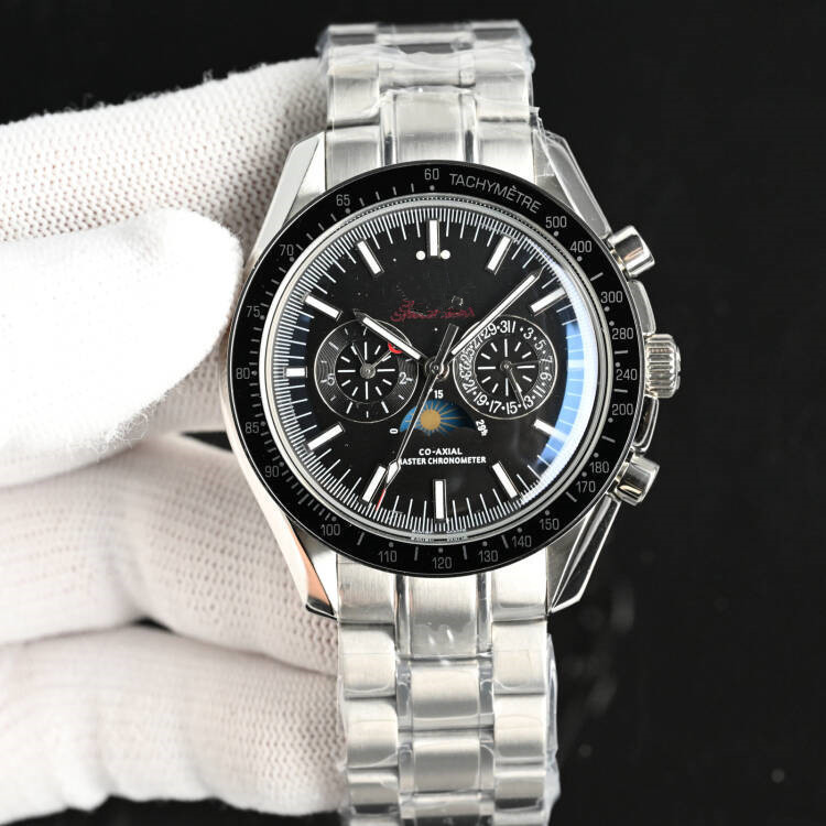 European Style 50Th Anniversary Os Snoopy Super Watch Automatic Mechanical Quartz Men's Watch Multi-Function Chronograph Mechanical Watch Qt European Style 50Th Anniversary Os Snoopy Super Watch Automatic Mechanical Quartz Men's Watch Multi-Function Chronograph Mechanical Watch Qt