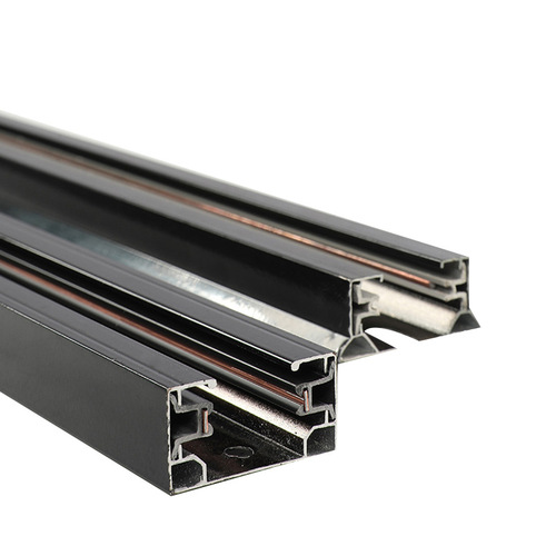 Source factory track bar second line LED track light three line track white and black model straight connector 90 degree angle connector