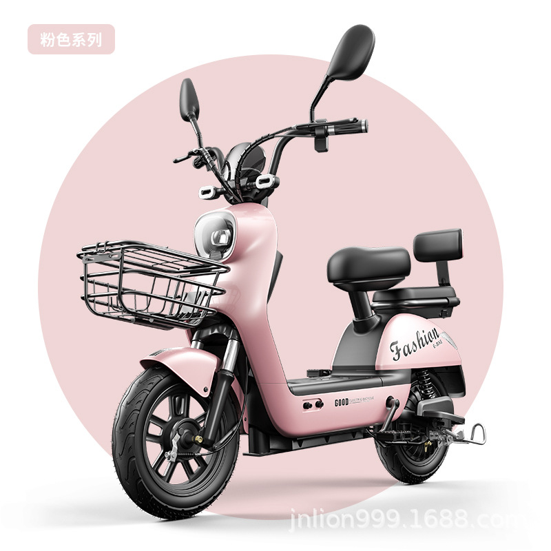 2024 nuevo coche eléctrico estándar nacional bicicleta eléctrica para niñas coche de batería pequeño adulto scooter de estudiantes ligeros