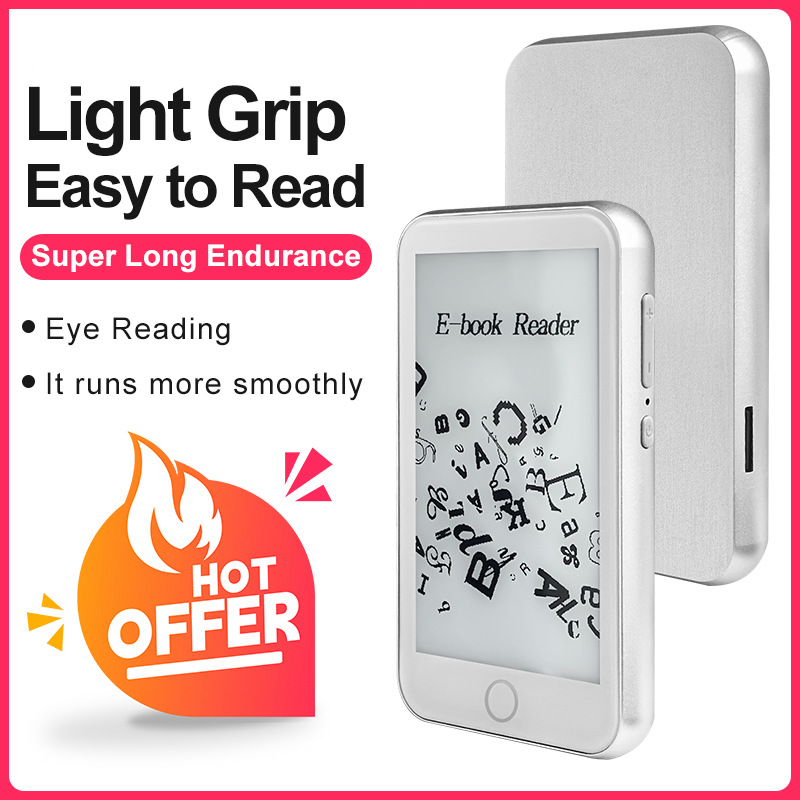 Cross-border touch screen alarm clock e-book reader learning EbookReader Bluetooth radio BK371 development