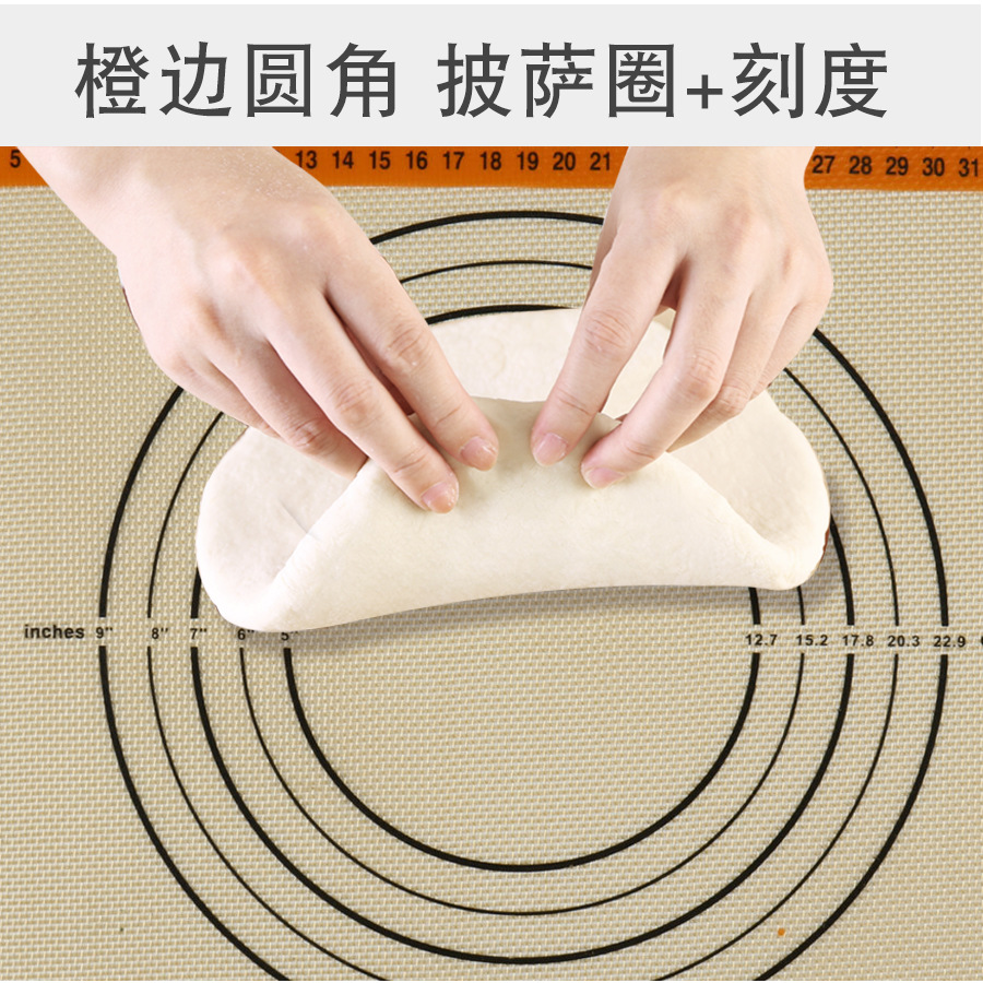 Breathable Silicone Fiberglass Baking Mat High-Temperature Thick Baking Sheet for Macaron Cookies Flat Baking Mat Wholesale